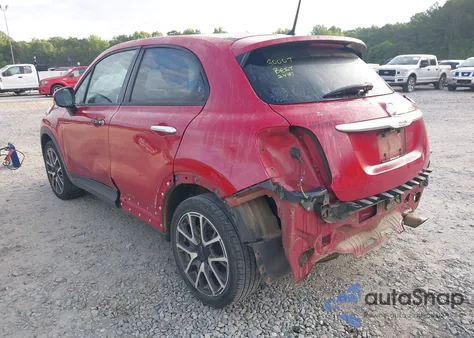 2016 Fiat 500X Trekking Plus from USA, damaged, VIN ZFBCFXET3GP390507